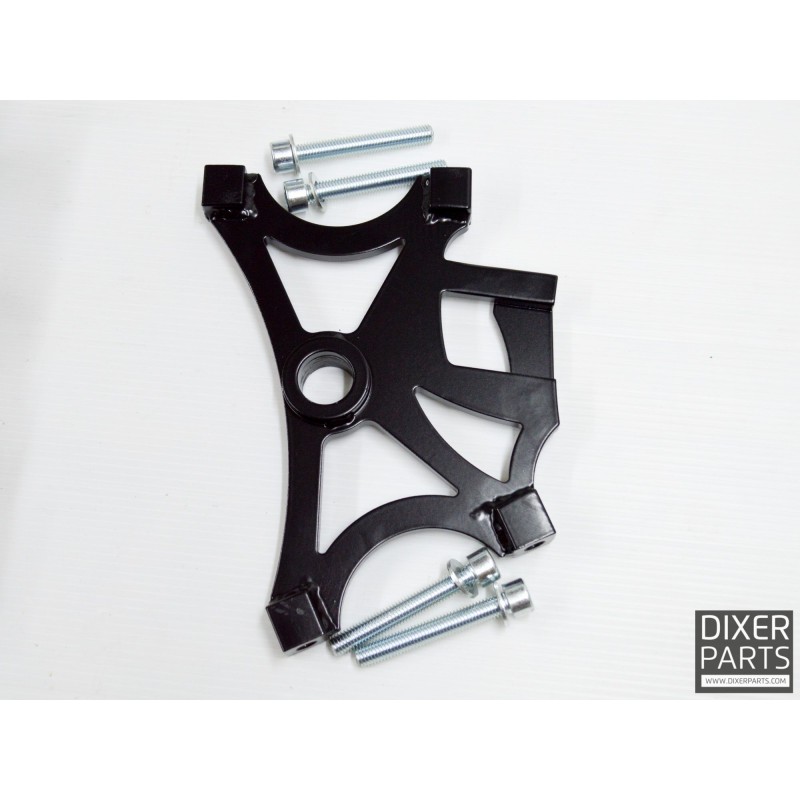 TCMT Aluminum Foot Peg Bracket Set – Driver & Passenger – Fits Honda CBR600RR 2007-2024 (Sand Black)