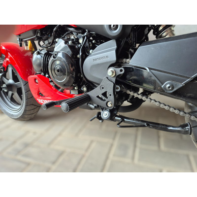 Przednie Sety Podnóżki Przód Honda MSX 125 Grom (2021-2026) Gen 3 i 4 Stunt Gymkhana Tor