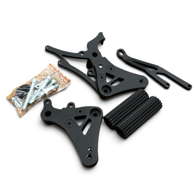 Front Sets Driver's Footrest Footpegs Honda MSX 125 Grom (2021-2026) Gen 3 i 4 Stunt Gymkhana
