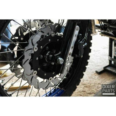 Brake set BMW R80 R100 – 300mm brake disc rotor + brake calipers Nissin brake upgrade setup