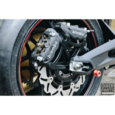 Handbrake bracket for Triumph Street Triple 765 (2017-2018) – 300 mm – 2x radial – aluminum