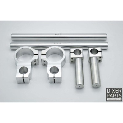 Aluminum CLIP-ON – fully adjustable – 43mm – stunt – racetrack – gymkhana