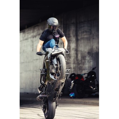 Aluminum CLIP-ON – 43mm – stunt – racetrack – gymkhana (Honda CBR 600 F4i)