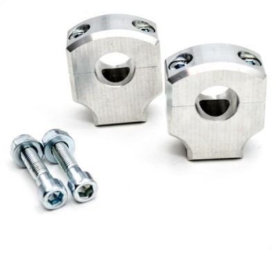 Aluminum risers – handlebar attachment – 28,6 mm – FATBAR