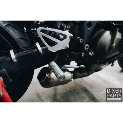 Short Exhaust Muffler Honda CBR 600 F4i FS sport (99-07) Stunt Drift Tail Pipes