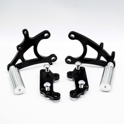 Front sets – driver’s footrest + spacers Kawasaki ZX6R 636 (2003-2004) stunt