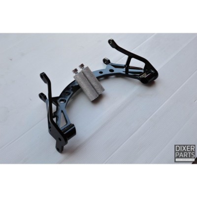Rear sets – footrests subcage Honda CBR 600RR (03-04) -stunt