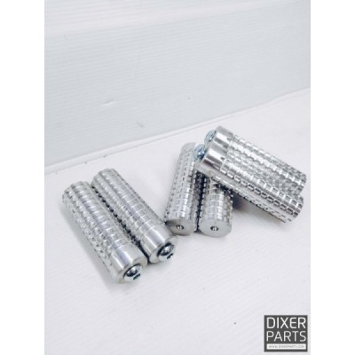 CNC Milled Aluminum Footrest Footpegs Pegs – 30 x 100 mm Cafe Racer Stunt 636