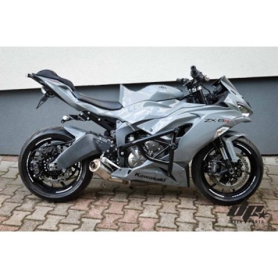 Crash cage – engine guard crash bar Kawasaki ZX6R 636 (19-23) stunt drift