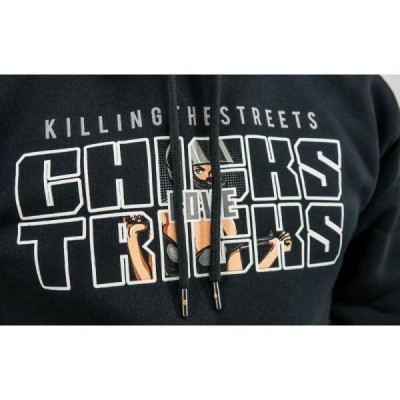 Hoodie KTS Killing The Streets -Chicks Love Tricks (M) for Motorcyclist Stunt