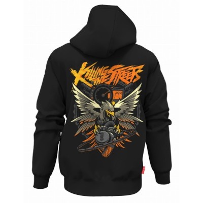 Hoodie KTS Killing The Streets -The Eagle (L) for Motorcyclist Stunt