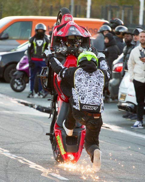 Big Titanium Scrape Bar Titan Block 636 CBR F4i R6 ZX6R 954 Dyna